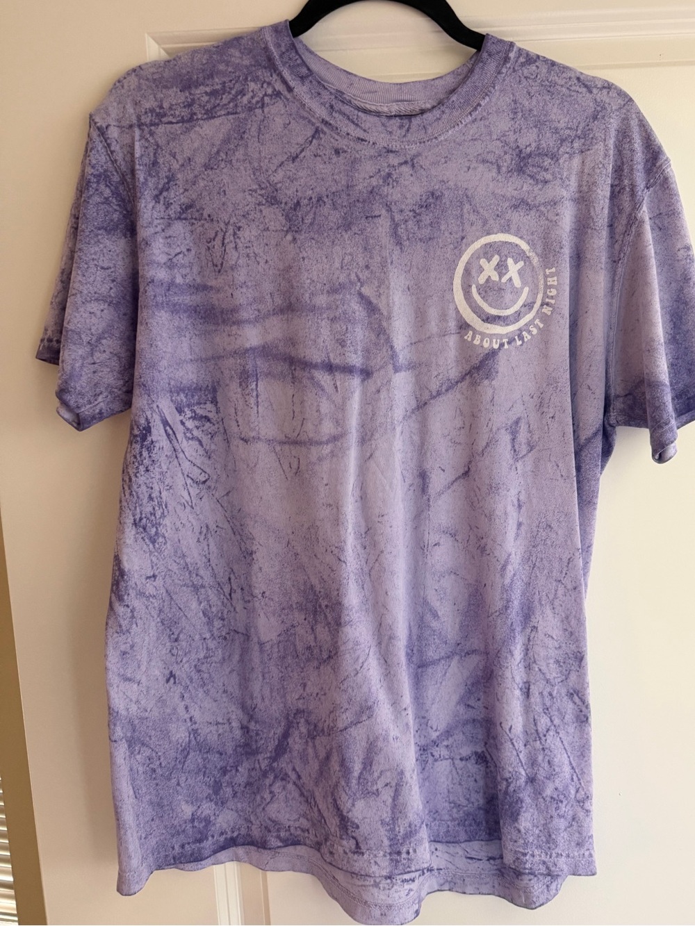 Lavender Tie-Dye Graphic Tee